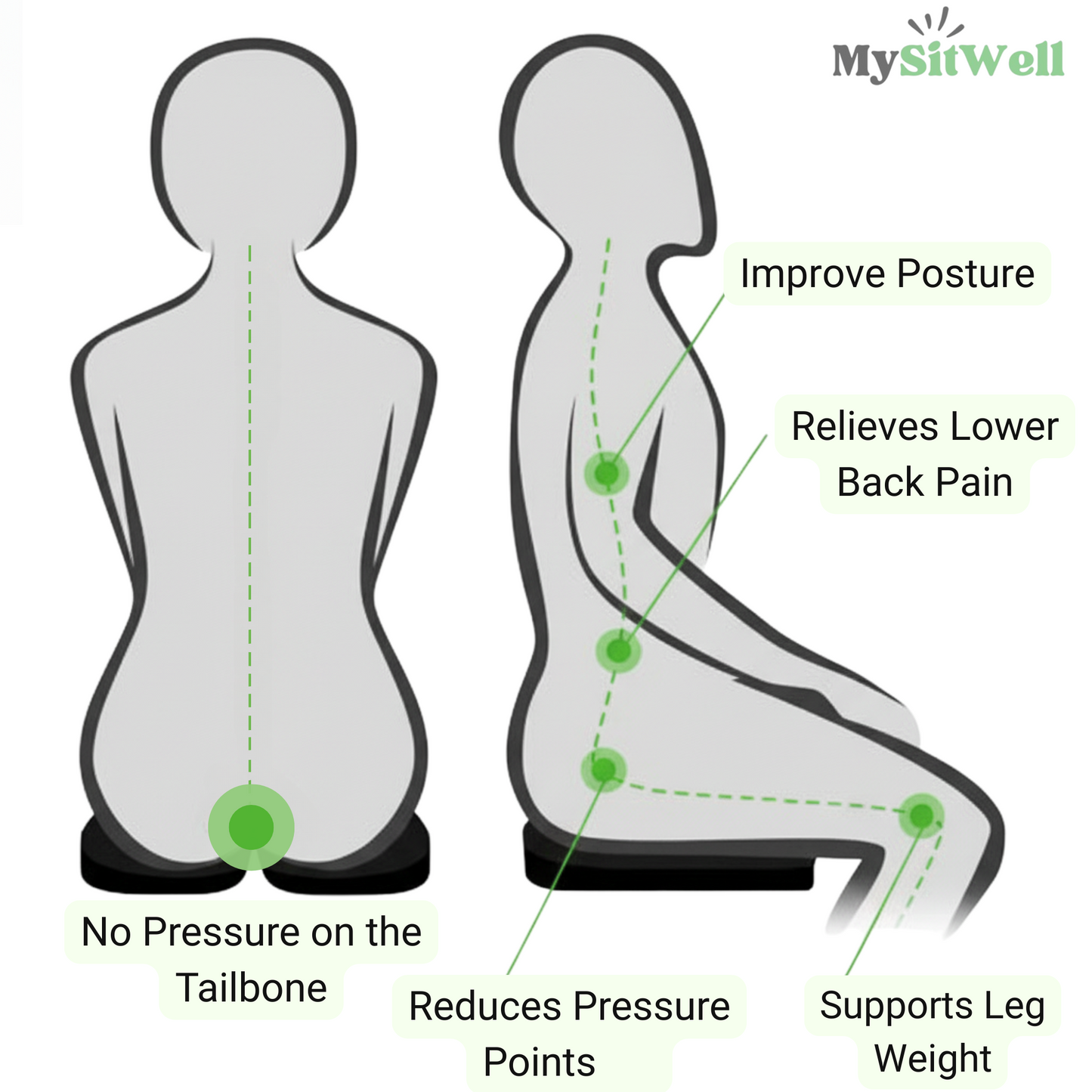 SitWell Orthopedic Cushion